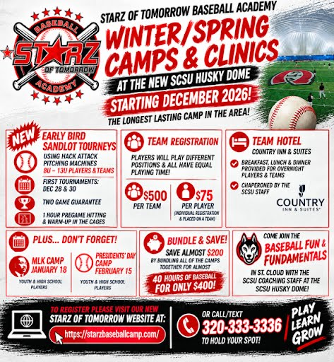 Starz Baseball Academy Winter and Spring Camps